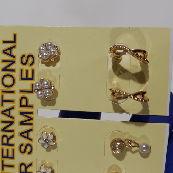 UNCAS International Set of 6 Earrings - Trendy & Stylish Jewelry - Women's - Picture 10 of 12